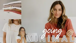 MINIMALISM | Decluttering My Closet (134 items to 47)