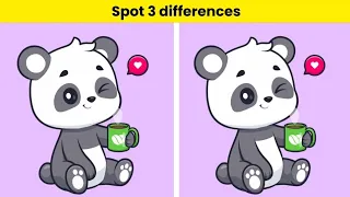 spot 3 difference. only intelligent people will solve #challenge