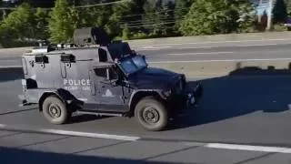 Vancouver Island RCMP ERT Responding