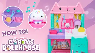 How to cook up a good time with the Cook with Cakey Kitchen | Gabby’s Dollhouse | Toys for Kids