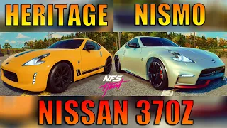 NFS Heat - NISSAN 370Z Nismo vs NISSAN 370Z Heritage Edition Best Engine Fully Upgraded 400+