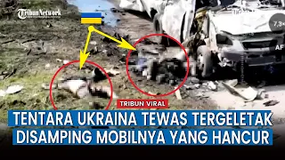 Full Brutal! Drone Rusia Tabrak Satu-satu Mobil Ukraina yang Terdeteksi di Kherson