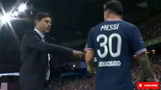 Messi refused Mauricio Pochettino Hand shake (Messi snubs Pochettino)