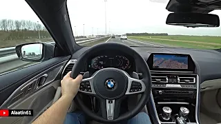 The New BMW M850i GranCoupe 2020 POV Test Drive