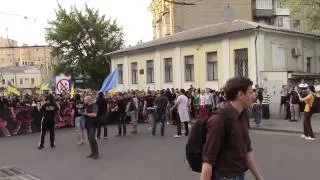 27 квітня 2014 р. Харків. Марш ультрас "Дніпра" і "Металіста", ч.6