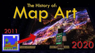 The History of Map Art - Minecraft/2b2t