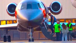 Max Verstappen Departing in his Private Jet after Winning the Zandvoort F1 Dutch Grand Prix 2023