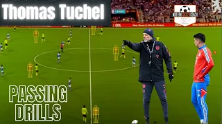 How Does Thomas Tuchel Create His Bayern Passing Drills?