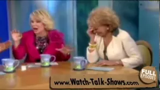 Joan Rivers Co-Hosts on The View - April 13, 2010