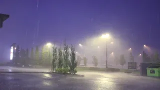 July 24 severe night storm: Leduc, Alberta