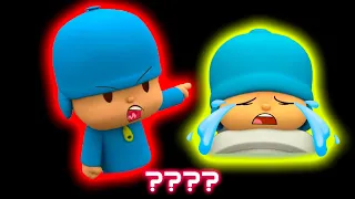 Pocoyo Twins "Go away! Crying!" Sound Variations in 45 Seconds| STUNE