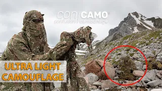 Ultra Light Camouflage - CONCAMO: GHOSTHOOD - Hoodie, Legs, Optic and Tripod Camo
