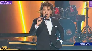 Imitador de Luis Miguel se mandó con un tremendo tema en la Semifinal