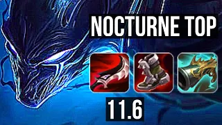 NOCTURNE vs ILLAOI (TOP) | 2/1/9, 1.8M mastery, 700+ games | KR Diamond | v11.6