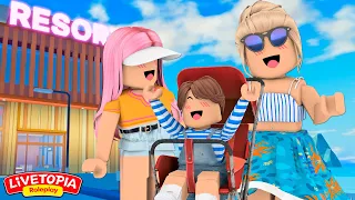 ROTINAS DE HOTEL COM A FAMÍLIA DA VOVÓ! Family Roleplay ROBLOX!