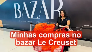 COMPRAS NO BAZAR LE CREUSET