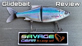 Savage Gear 3D Shine Glide Review! Underwater Footage Plus BIG Bass Cast to Catches