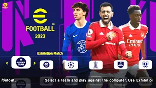 eFootball Pes 2023 PPSSPP Bendezu Update Transfer Camera PS5 Real Faces Graphics HD