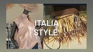 Italia Vetrine. Italia style.  Fashion Italy.    Stile italiano unico.