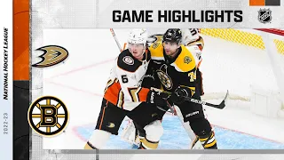 Ducks @ Bruins 10/20 | NHL Highlights 2022