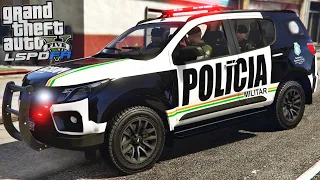 GTA V PMCE - FORAGIDO DA JUSTIÇA É CAPTURADO PELA POLÍCIA MILITAR | TRAILBLAZER 2021 - PM DO CEARÁ