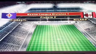 PES 2 Master League - Part 142 - vs Milano (ML D1 Fixture 2)