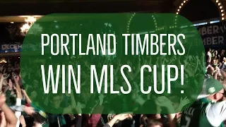 Portland Timbers win MLS Cup! Celebration at Crystal Ballroom