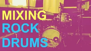 How to mix ROCK DRUMS: Full lesson (with free practice files)