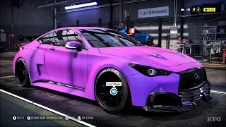 Need for Speed Heat - Infiniti Q60 S 2017 - Customize | Tuning Car (PC HD) [1080p60FPS]