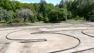 1 test lap in the Turaida RC Racing track. 1/8 E-Truggy