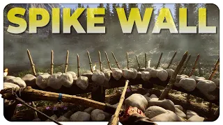 How To Build the ULTIMATE Spike Wall - Sons of the Forest Base Building