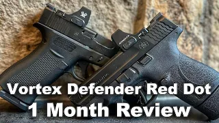 Vortex Defender Red Dot Sight Review - 1 month in… will it hold up?