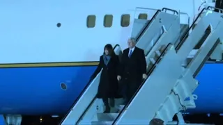 US VP Mike Pence arrives in Japan