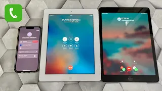 Outgoing Call IPad 8 iPhone 13Pro 2021 & iPad 2 iOS 14 FaceTime