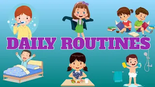 My DAILY ROUTINES example | how do you make a SCHOOL ROUTINE