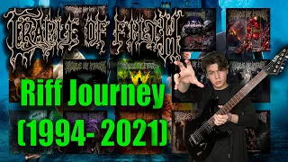 CRADLE OF FILTH Riff Journey (1994 - 2021 Guitar Riff Compilation)