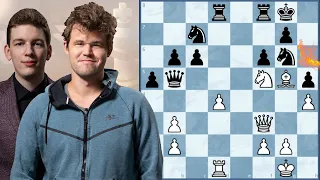 Z MISTRZEM ŚWIATA GRAŁ "NA SEKUNDACH" !!! || Jan-Krzysztof Duda vs Magnus Carlsen, 2021