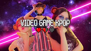 kpop but you're in a video game