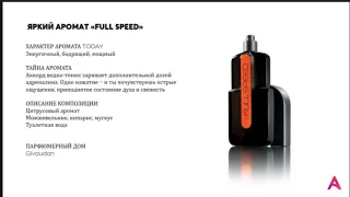 Хит продаж Avon-цитрусовый аромат Full Speed