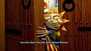 What happens to Sun after banning Gregory from Daycare - FNAF Security Breach