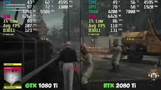 RTX 2080Ti VS GTX 1080Ti Benchmark