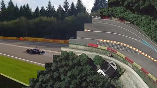 Anthoine Hubert - Spa Francorchamps 2019 - Fatal accident animation