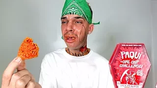 World's Hottest Chip Challenge (CAROLINA REAPER ONE CHIP CHALLENGE) CHOLOS TRY