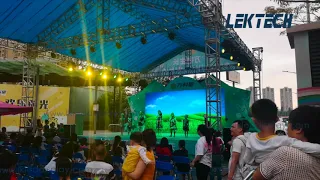 Rental outdoor led screen for events and shows.
