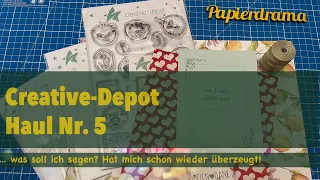 Watch me craft! Bastel-Haul Creative-Depot / Es hat mich einfach gepackt! / fröhliche Karte basteln