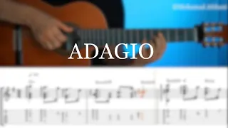 Adagio Albinoni guitar tutorial