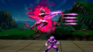 DBFZ - Goku Black God Slicer Dance YAIBA Level 1 Super Voiceline (Japanese)