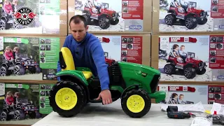 Сборка электромобиля Peg Perego JD Ground Force