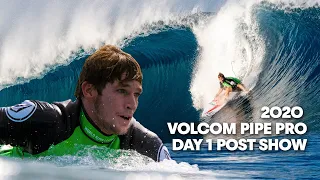 Volcom Pipe Pro 2020 Day 1 Post Show | Red Bull Surfing