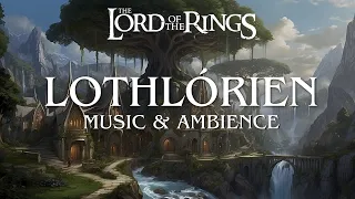 Lothlorien Inspired Ambience | Nature Sounds & Fantasy Music | Lord of the Rings